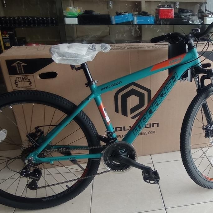sepeda polygon monarch 3 tosca,grey