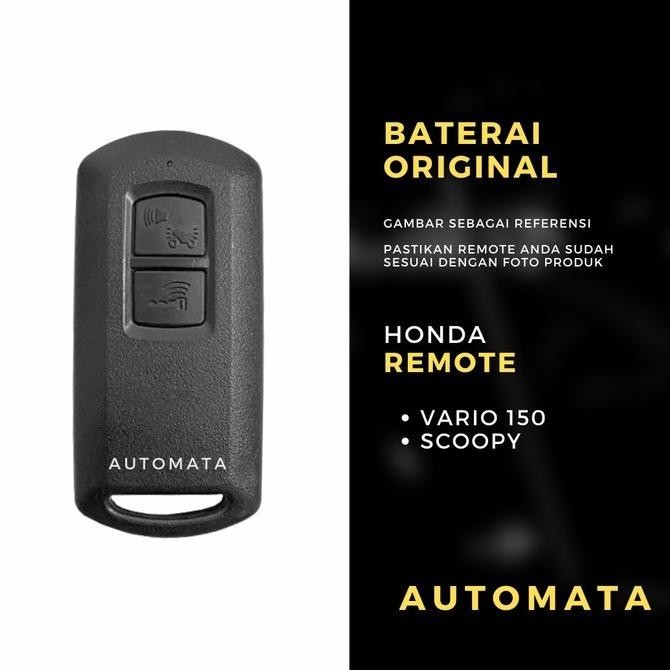 Baterai Remote Kunci Keyless Honda Scoopy Original Panasonic