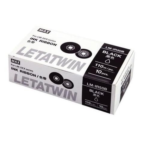 

TERMURAH - Max Letatwin Ink Ribbon Black, LM-IR50B