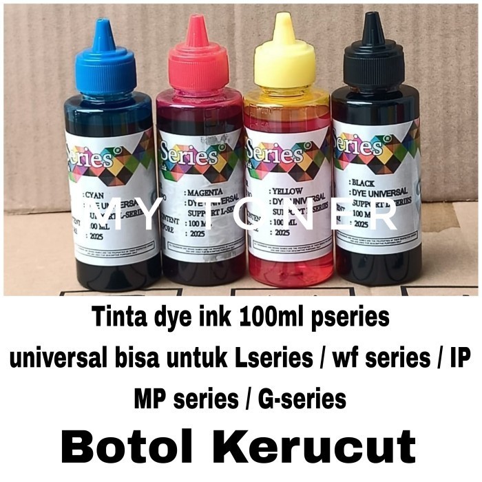 

Tinta Dye Ink Korea For Refill Inkjet 100Ml Sticker Best