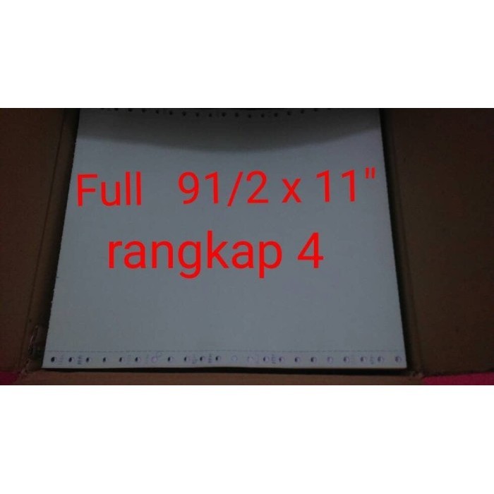 

Kertas Invoice Ncr Single Ply / Countinius Form Ncr Paper 1 Lembar Best