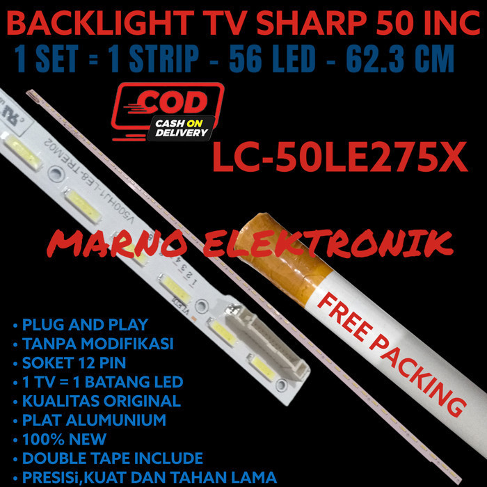 Backlight Tv Led Sharp 50 Inc Lc 50Le275X Lc50Le275X Lc 50Le275 X Led Best