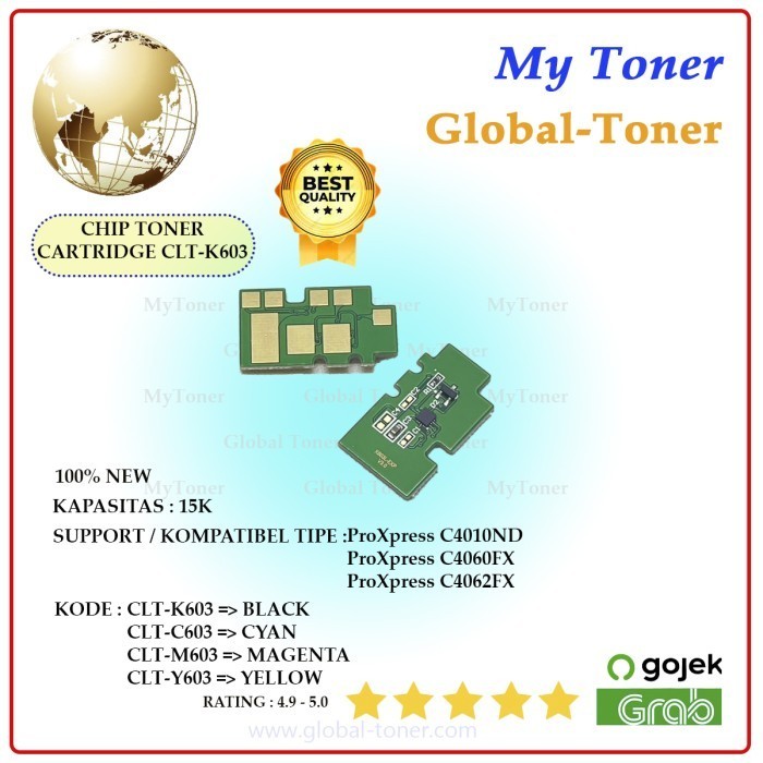 Chip Toner Cartridge Clt-K603 C4010 C4060 C4062 Clt603 C4010Nd K603 Best