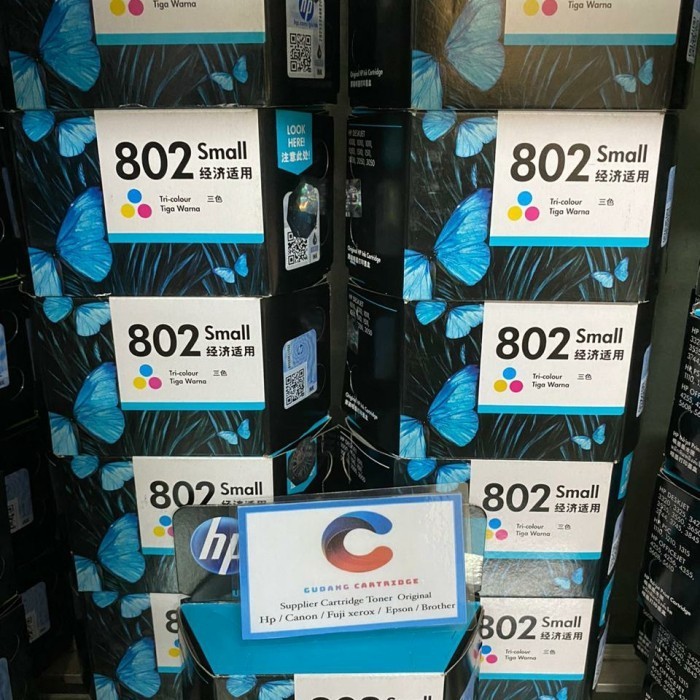 Cartridge Hp 802 Black Best