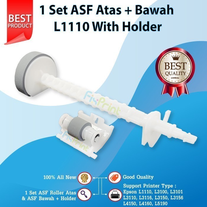 Asf Roller Atas Bawah L1110 L3110 L 3150 L5190 New Original Epson Best