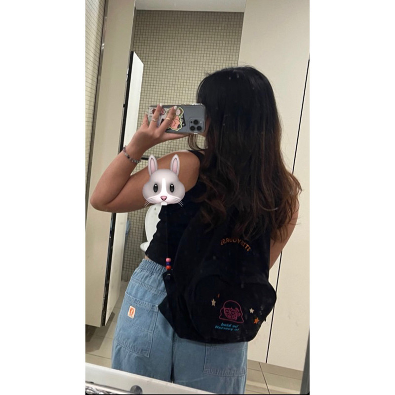 [BEAUTY LR COLLECTION] Bunny Jeans Backpack Ransel Mini Ransel New Jeans
