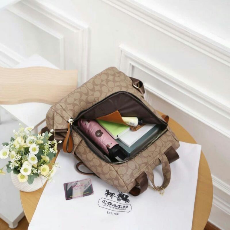 [BEAUTY LR COLLECTION] #8025 RANSEL COACH ANTI MALING SET WAISTBAG