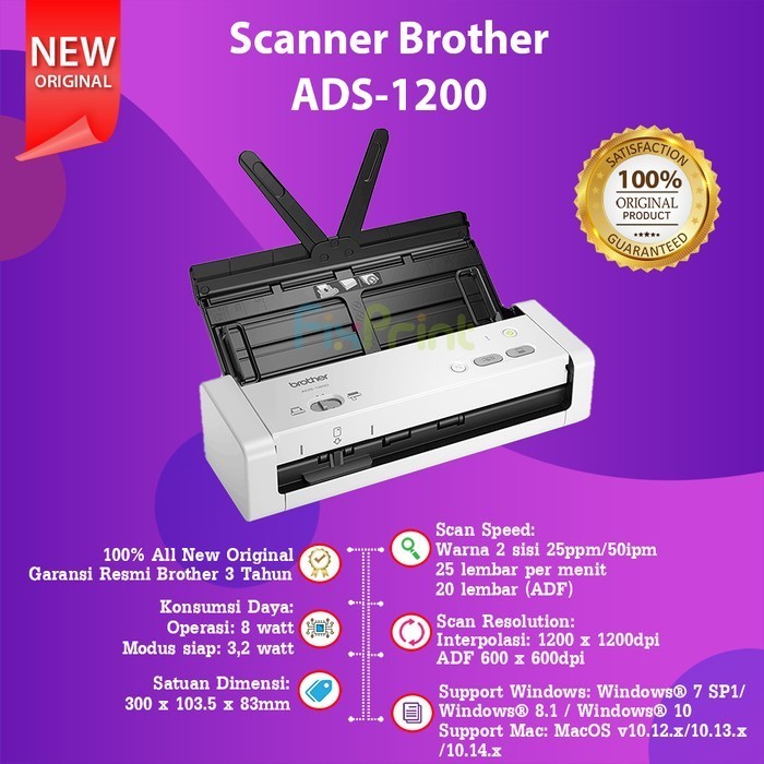 Brother Scanner Ads1200 Scanner Brother Ads 1200 Compact Document Scan Best