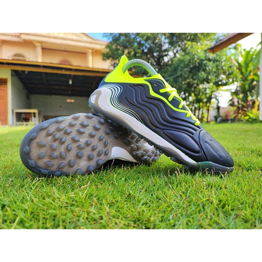 [MAD SPORT] Sepatu Futsal Adidas Copa Sense.1 TF tapak turf gerigi mini soccer Core Black Team Solar