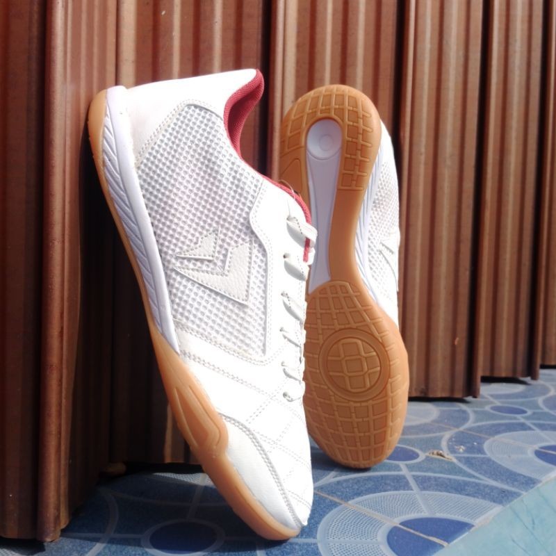 [MAD SPORT] Sepatu Futsal Sevspo Top Imbasala White Red