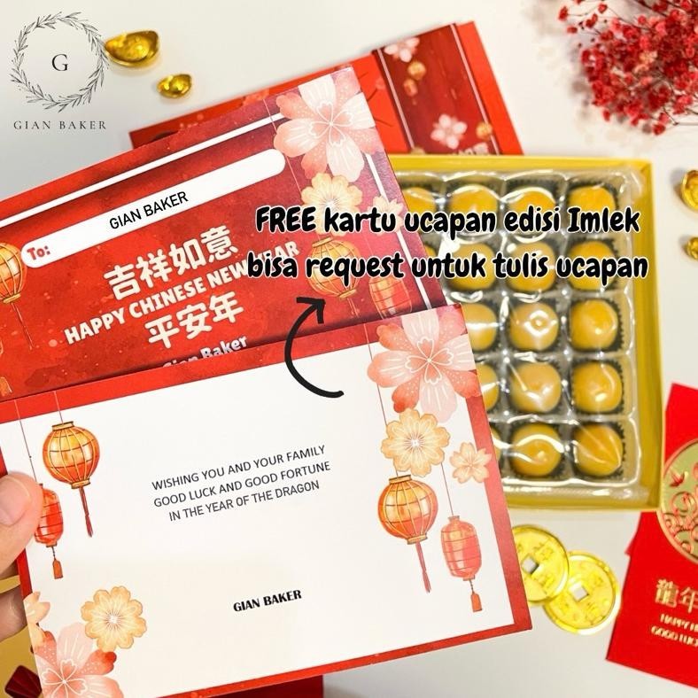 

TRY Kue Nastar Premium Butter Wisman / Nastar Gift Imlek Hampers / Lucky Package TERLARIS