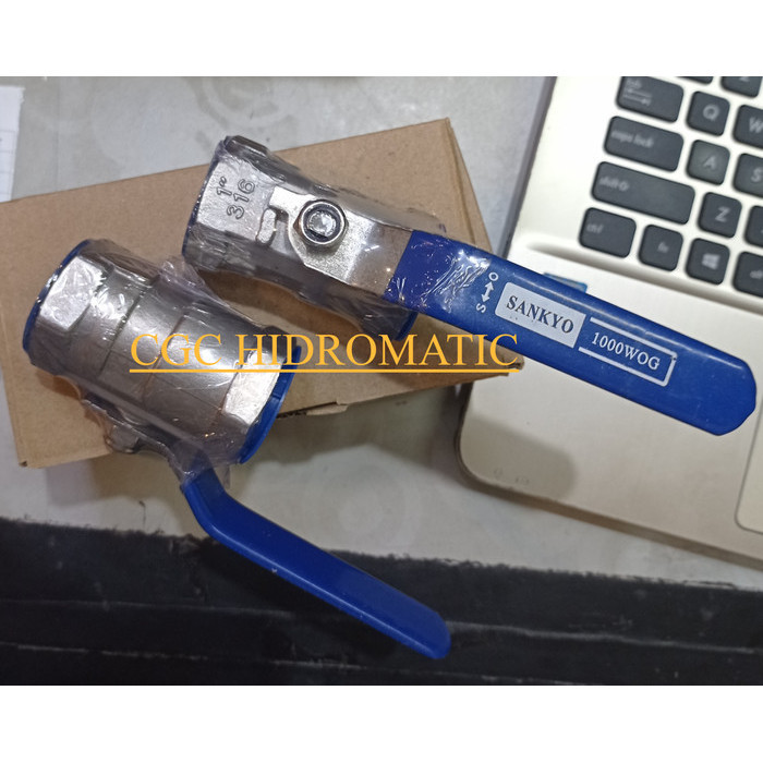 ✨New Ori Sankyo Ball Valve Stainless 2 1/2 / Ball Valve Stainless 2 1/2 Inch Terbatas