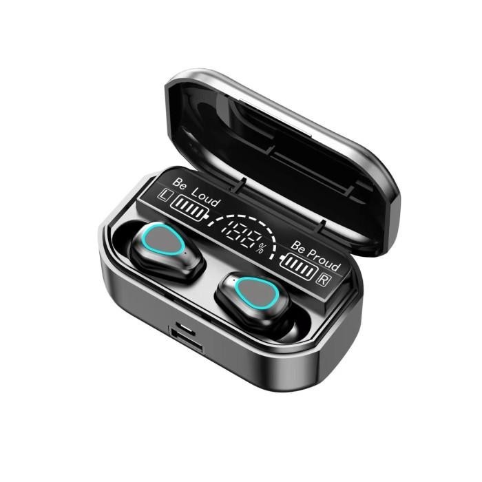 NEW HEADSET BLUETOOTH TWS G28 BT V5.3 LED DISPLAY INDICATOR