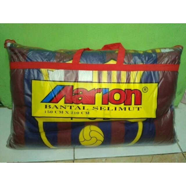 Balmut Barcelona - Bantal Selimut - Balmut Bola - Bantal Selimut