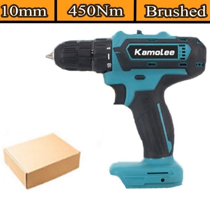 Kamolee 18V Mesin Bor Cordless 10Mm/13Mm/Elektrik Drill/Brushless