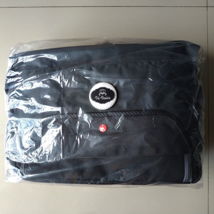 TAS KAMERA MANFROTTO BEFREE MESSENGER BLACK GREY SELEMPANG