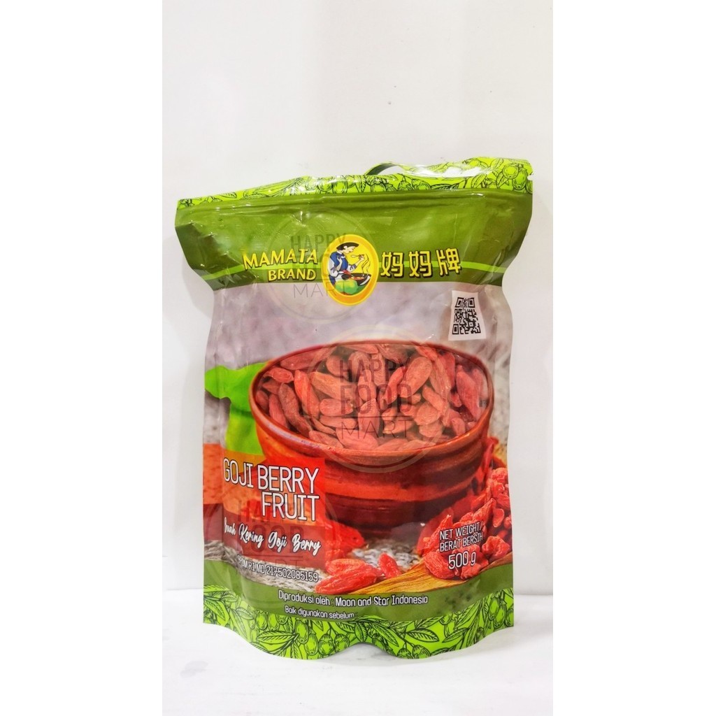 

Mazin - Mamata Goji Berry Premium 500G/Kici Wang/Jiu Ji/Buah Goji Merah Kering