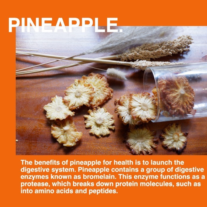 

Mazin - Dehydrate Fruit Pineapple / Buah Nanas Kering / Dried Pineapple