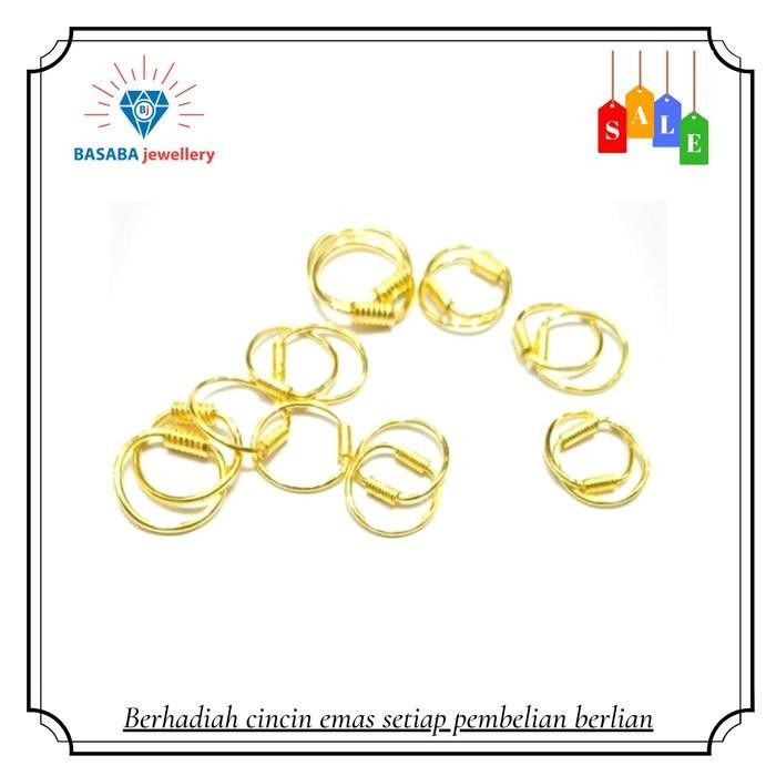 BISA COD - ANTING BABY / ANTING KENIP / ANTING ANAK EMAS MUDA