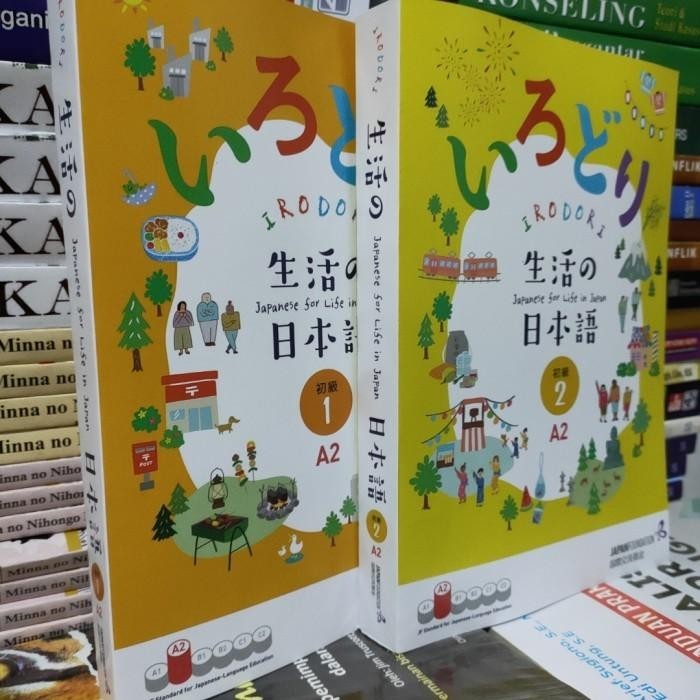 

Set 2 Buku Japanese For Life In Japan A2 Jld 1 & 2 - Irodori