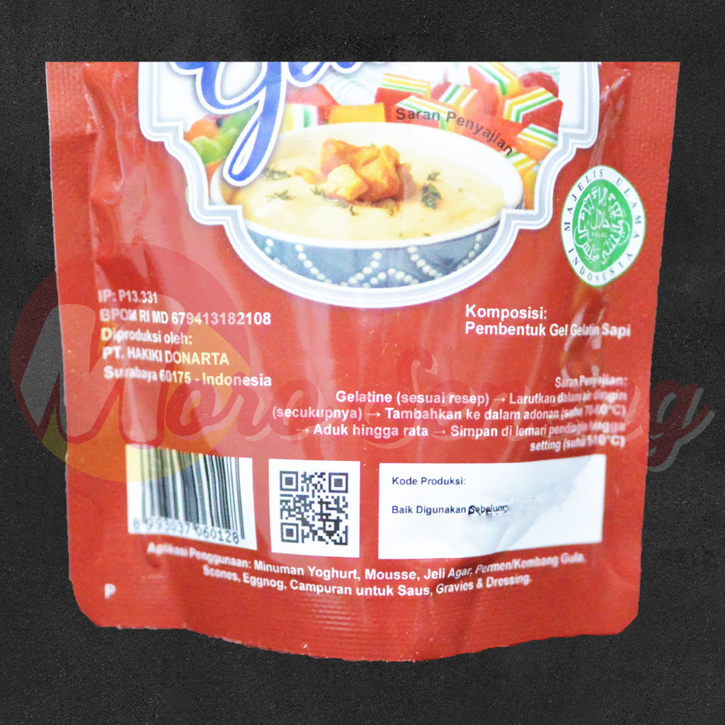 

Gelatin Halal Hakiki Bubuk Gelatine Powder