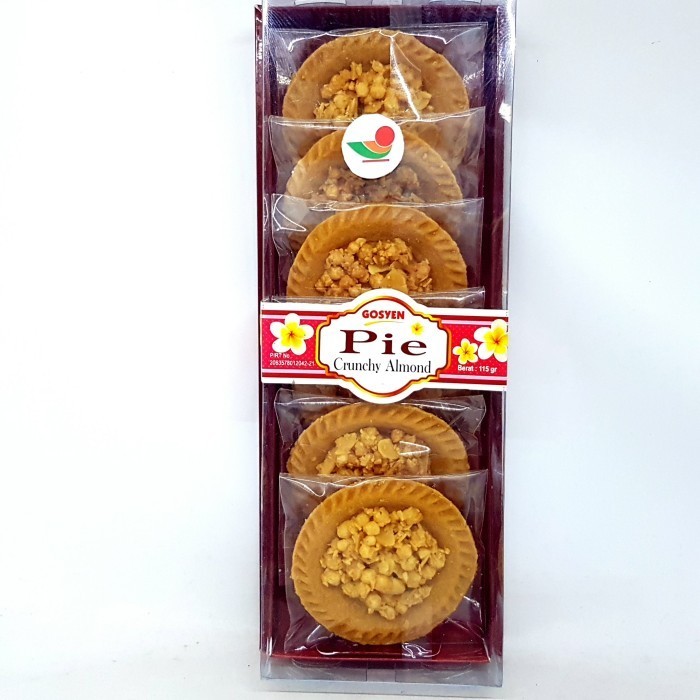 

(:(:(:(] GOSYEN PIE CRUNCHY ALMOND 170gr PIA PAI CRISPY CHEESE KHAS SURABAYA