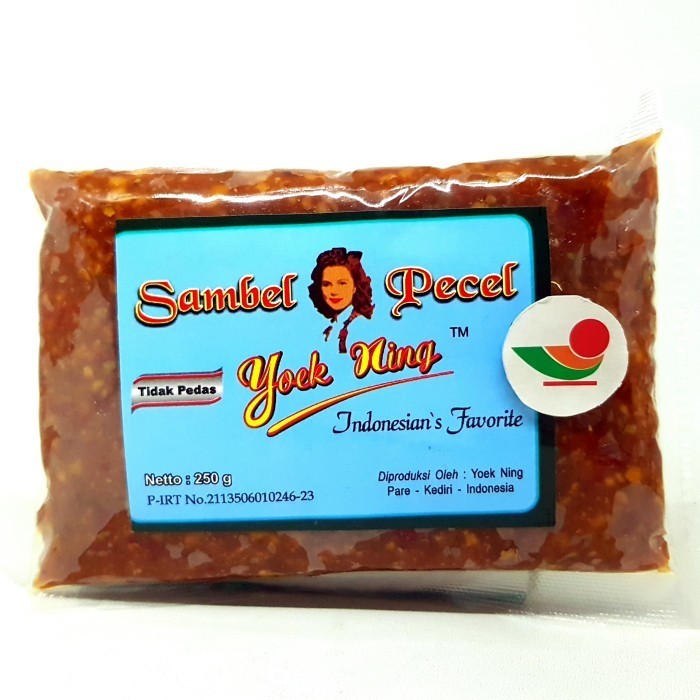 

Ready oke] YUK NING SAMBEL PECEL TIDAK PEDAS 250gr SAMBAL ASLI KEDIRI HALAL MUI