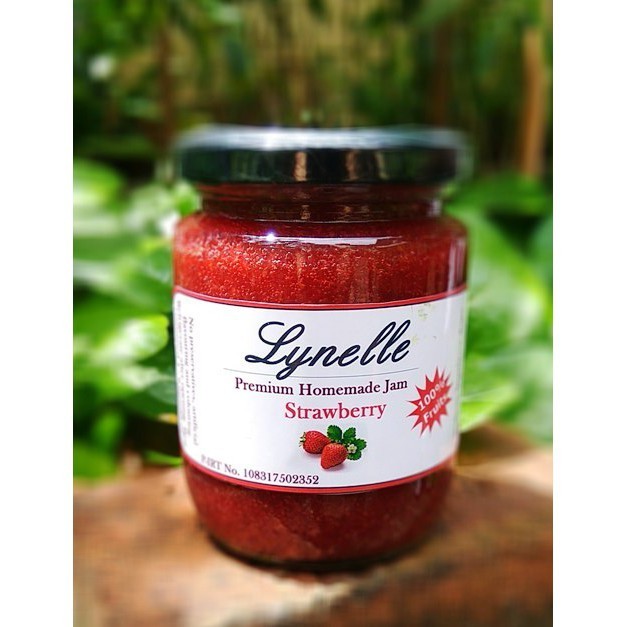 

Pure Strawberry/250 Gr - Lynelle Homemade Jam Less Sugar (Ready)