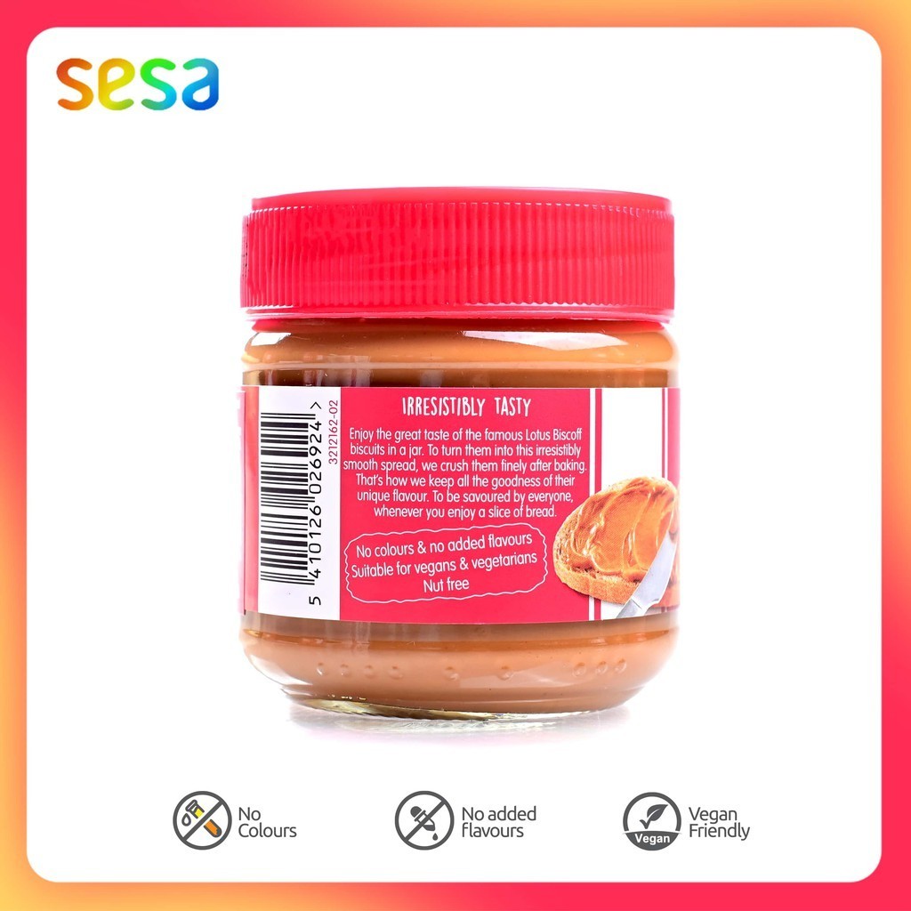 

Lotus Biscoff Smooth Spread 200 G (Selai Karamel)