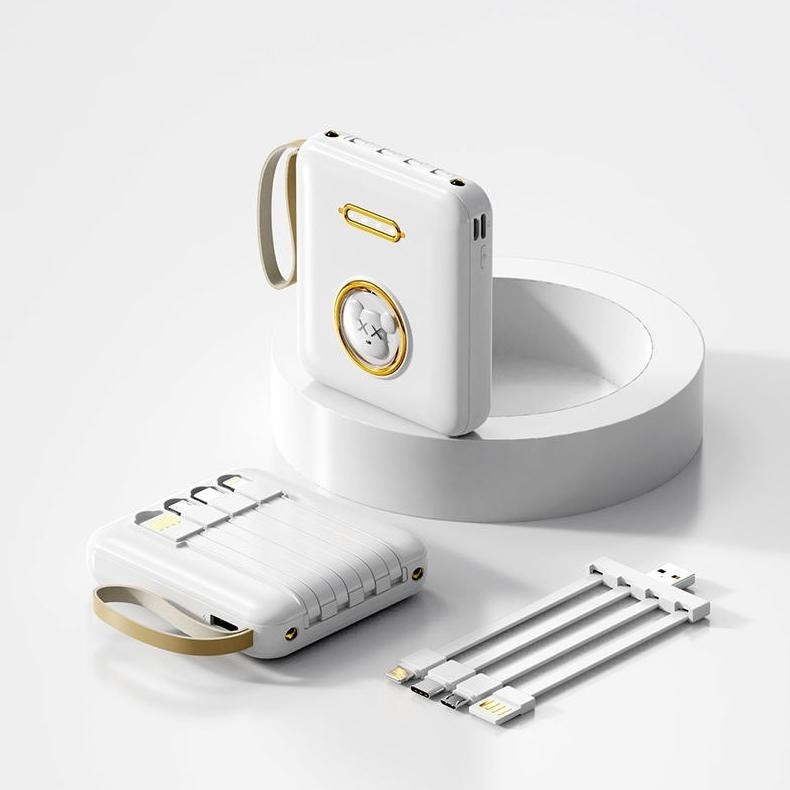 Promo Powerbank Mini 20000 Mah Cute Mini Kartun Powerbank External Battery Pack Bisa Cod