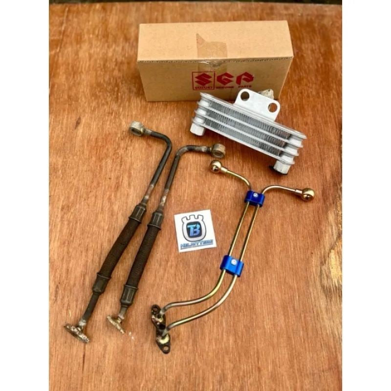 selang oil cooler Fu PNP CB GL MP TIGER / oil cooler set pendingin oli radiator fu PNP CB