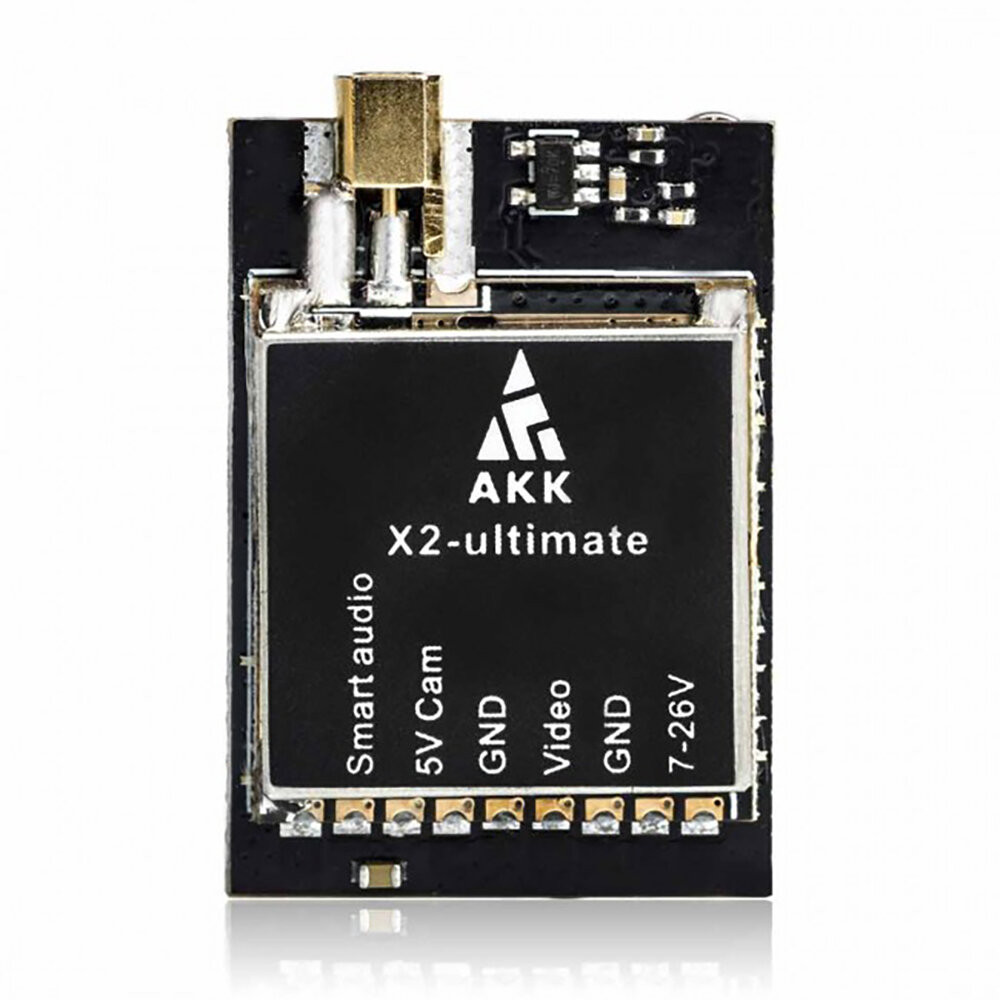 AKK X2-Ultimate 5.8GHz VTX 1200mW FPV VTX Smartaudio Mic for RC Drones