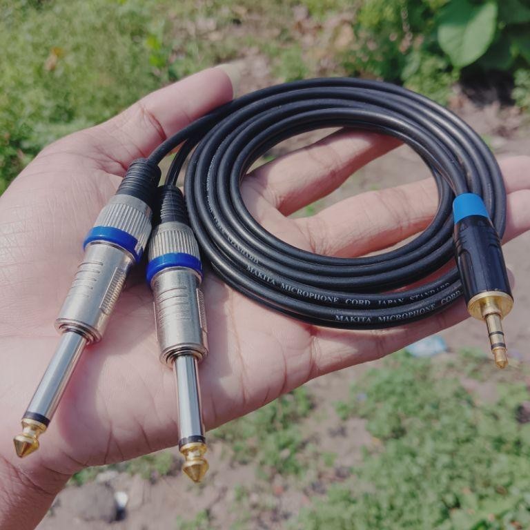 Promo Tahun Baru Kabel Hp Ke Mixer Makita Ke Equalizer Ke Crossover Ke Power Jack Canon Jek Akai Xlr