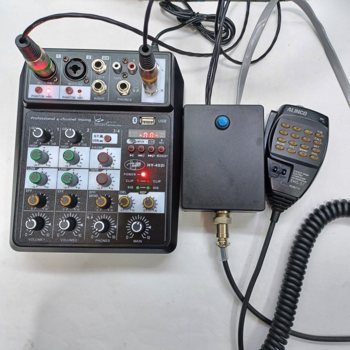 ready PTT BOX RADIO ALINCO DR 135 PAKET PTT DAN MIXER