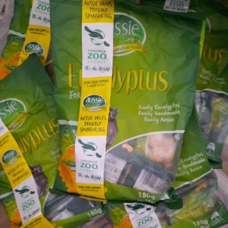 

Aussie Drops Eucalyptus Isi 6 Small Pa/Permen Tenggorokan /Best Before November 2024