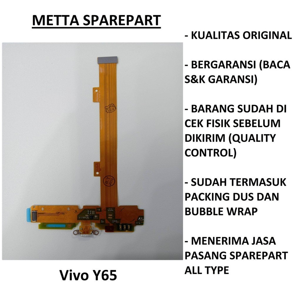 Original OEM Konektor Charger + Mic Vivo Y65