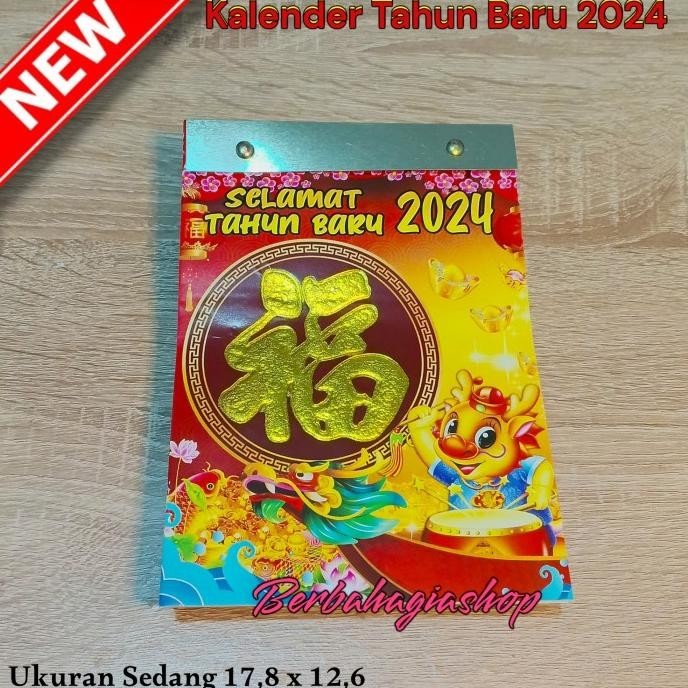 

~~~~~] Kalender Calendar China Robek Harian Tahun 2024 Ukuran Sedang Cina