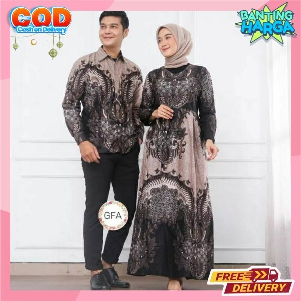 Gams Couple Ghamus Copel Games Kopel Couple Gamis Murah Bsju Pasangan Srimbit Voupld Gamis Polos Coy