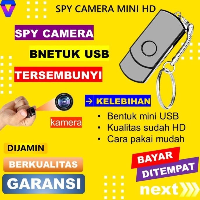 Baru Kamera Tersembunyi Mini Kecil Tanpa Kabel HD Camera CCTV Mini SPYCAM
