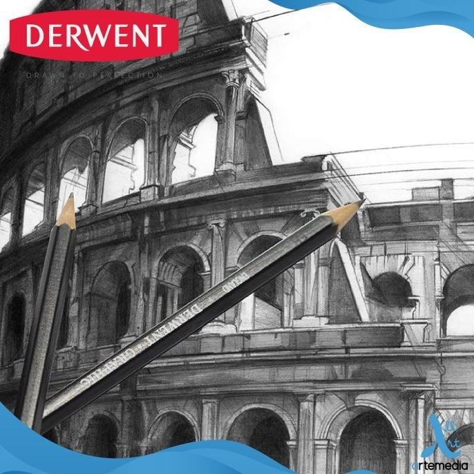 

Kekinian Pensil Gambar Derwent Graphic Pencil Drawing Sketching !!