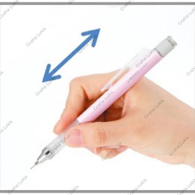 

Kekinian Tombow Mono Graph Mechanical Pensil Warna Pastel 0.5mm .,