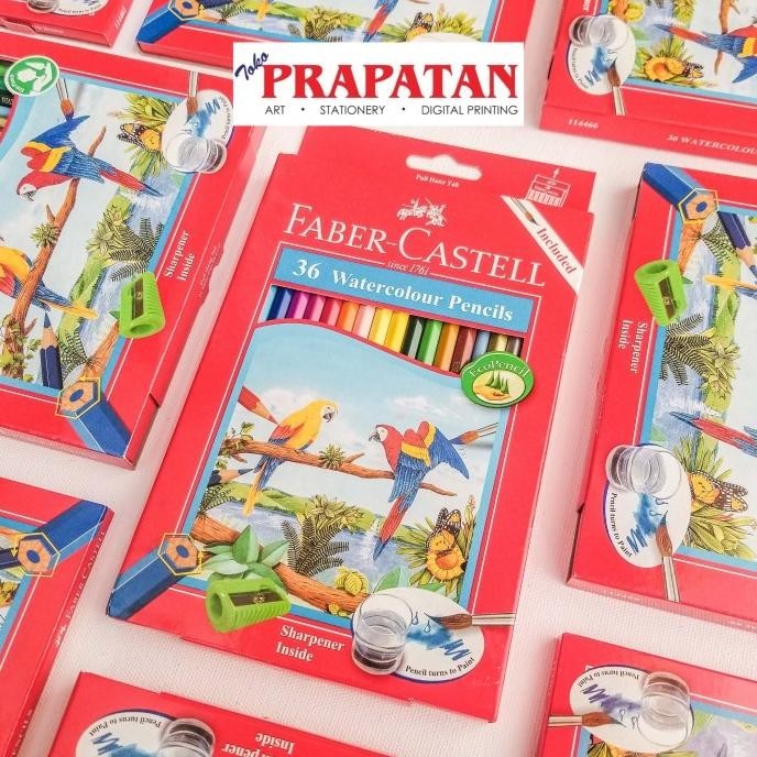 

Best - Pensil Warna Faber Castell Water Colour 36 warna ,,
