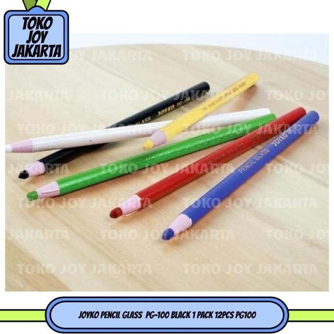 

Baru Joyko Pencil Glass / PG-100 Black 1 PACK = 12PCS Pg100 !