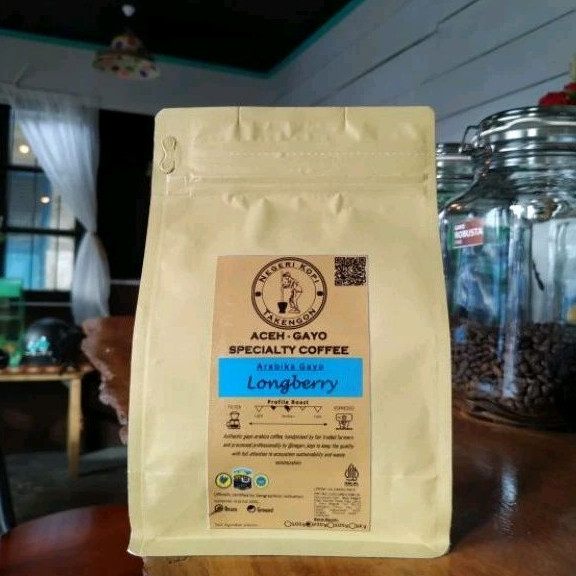 

KOPI GAYO ARABIKA ACEH-GAYO LONG BERRY 200 gram NEGERI KOPI