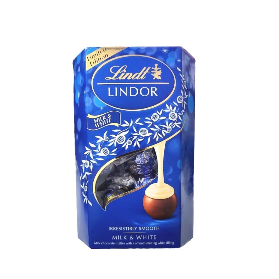 

Lindt Lindor Milk & White Truffles