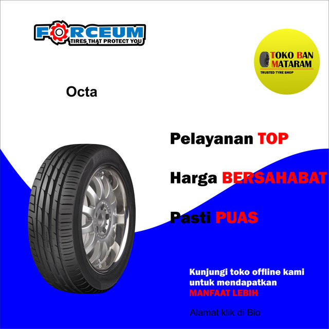 ban mobil FORCEUM 205/45 R17 205/45R17 205/45/17 20545 R17 20545R17 R17 R 17 OCTA