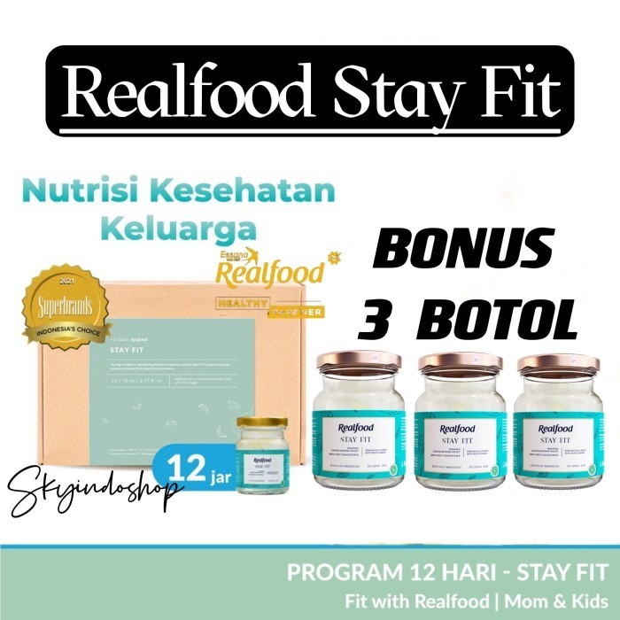 

STAY FIT(ISI 1BOX=12 BOTOL)