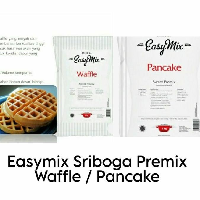 

Sriboga Easyx Tepung Prex Waffle / Pancake 1Kg