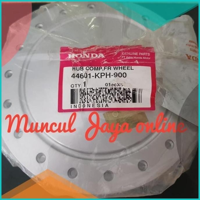 Tromol Depan Hub Comp FR Wheel Kharisma Revo 100 Supra 125 44601-KPH 1