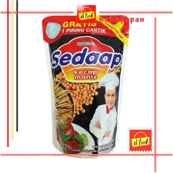 

Kecap Manis Refil 500ml SEDAAP /ELFOOD/Sembako/Kecap Sedaap